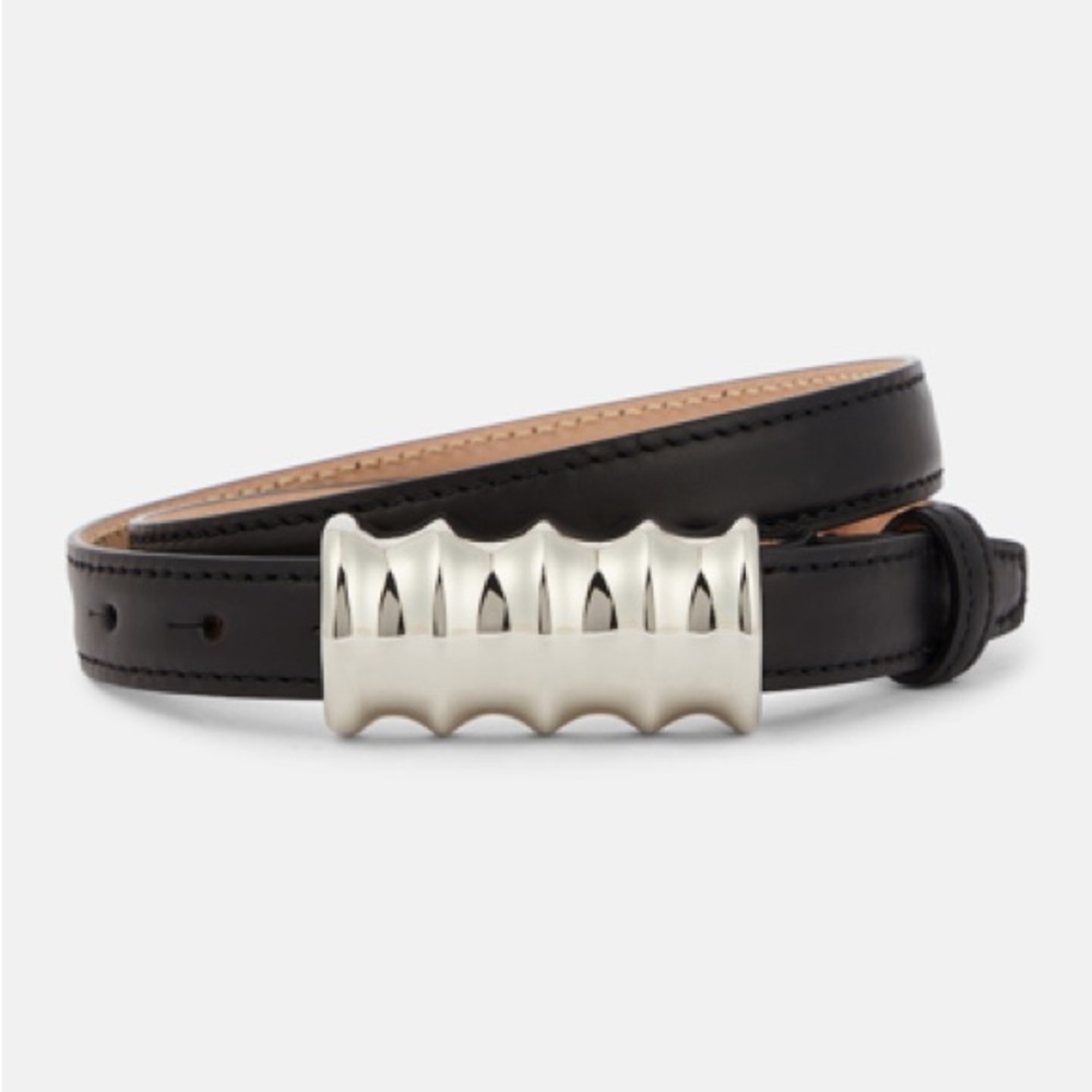 Khaite black Small Julius belt - size 80
